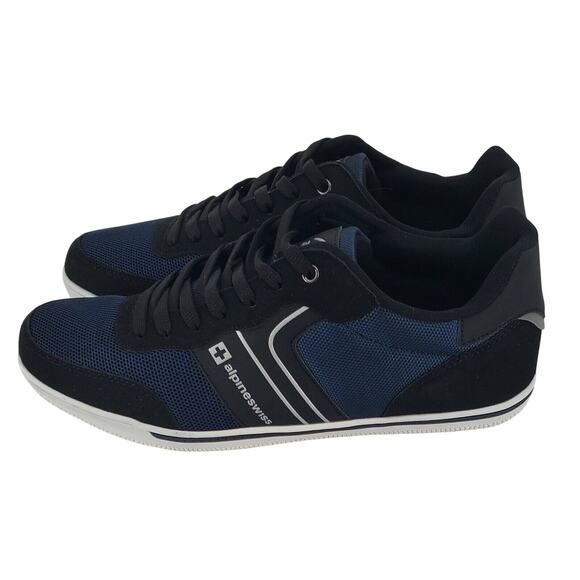 Alpine Swiss Liam Men's Size 11 Fashion Sneakers Suede‎ Trim Low Top Lace Up New - Picture 5 of 6